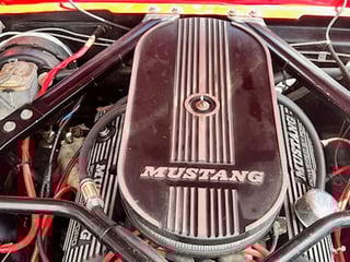 1965 Ford Mustang Hardtop - Rangoon Red