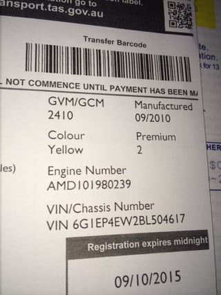 20th Anniversary HSV VE Maloo R8