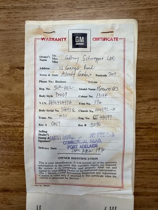 1974 Holden HQ Monaro GTS 308 4sp - Glacier White