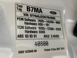 2007 FPV BFII Falcon GT Cobra - Build No.111 / 400 - 6,003 km