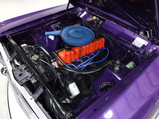 1971 Ford XY Falcon 500 6cyl Top Loader - Wild Violet Sunroof