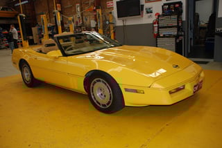 Convertible Chevrolet Corvette 1988