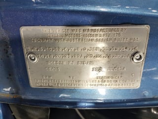 1975 HJ GTS Monaro 4.2L V8