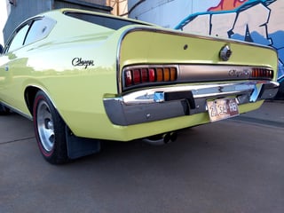 1972 VH Valiant Charger 770 SE E55 - Lime Light