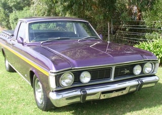 1971 XY GS Falcon Ute 351
