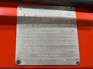 1972 Ford Falcon XA GT Hardtop - Sunroof Red Pepper 