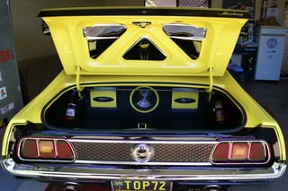 1972 Mustang 2 door hardtop Show car