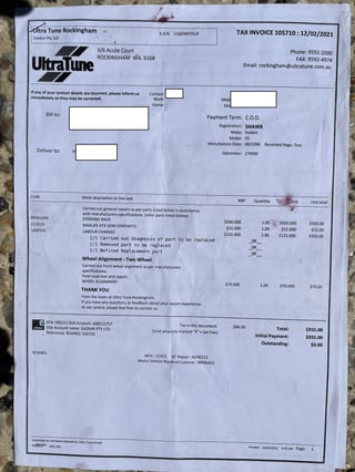 1996 HSV VS Clubsport - Build No.1289