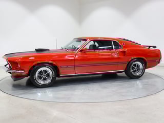 1969 Ford Mustang Mach 1 - Candy Apple Red 