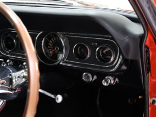 1966 Ford Mustang Coupe 289ci RHD - Signal Flare Red