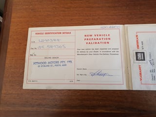 1974 HJ GTS Monaro 4.2L V8