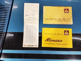 1968 HK GTS 327 Bathurst Monaro