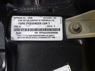 2003 FPV BA GT Build No 191 - Blueprint Metallic 25,973km