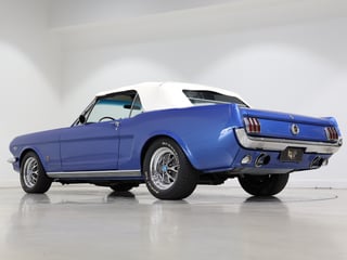 1965 Ford Mustang Convertible 302ci - Estoril Blue Metallic 