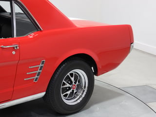 1966 Ford Mustang Coupe 289ci LHD- Candy Apple Red
