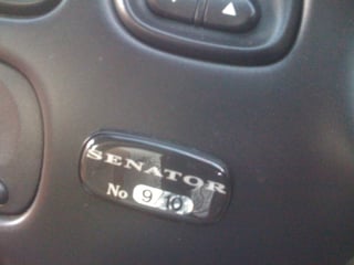 1989 VT Senator Signature 10th Anniversary