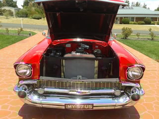 1957 Belair 2 door Pillarless