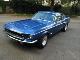 1968 Mustang Fastback C Code