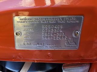 1973 Holden HQ GTS 350 Monaro  - Tangerine - Concours Restored
