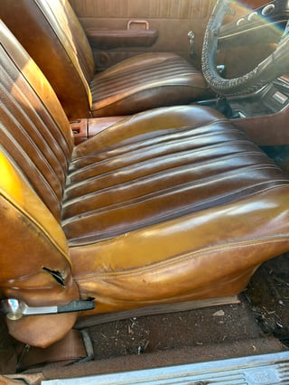 1971 Ford XY Falcon 500 GS 6cyl 250ci 2V - Toploader -Yellow Ochre 