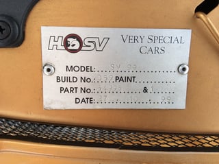 1999 HSV SV99 #59 / 99