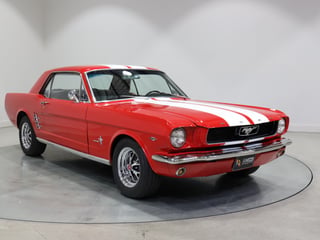 1966 Ford Mustang Coupe 289ci LHD- Candy Apple Red