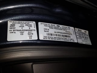 2010 FPV FG GTP Falcon 335kw