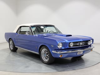 1965 Ford Mustang Convertible 302ci - Estoril Blue Metallic 