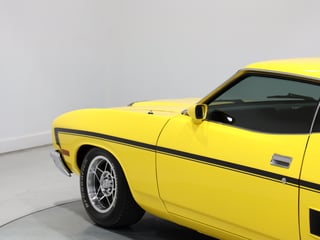 1977 Ford XC Falcon GS Hardtop - 393ci V8 Yellow Glo