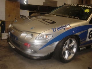 Mick Webb built EL SVO race car