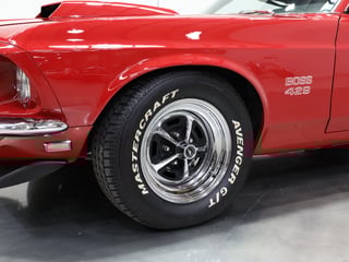 1969 Ford Mustang BOSS 429 - Candy Apple Red