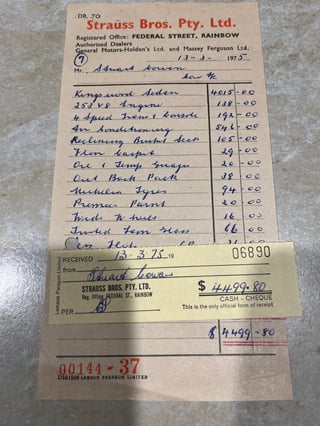 1975 Holden HJ Kingswood 4.2 V8 4 Speed Manual