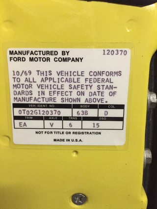 1970 Ford Mustang Boss 302 highly optioned