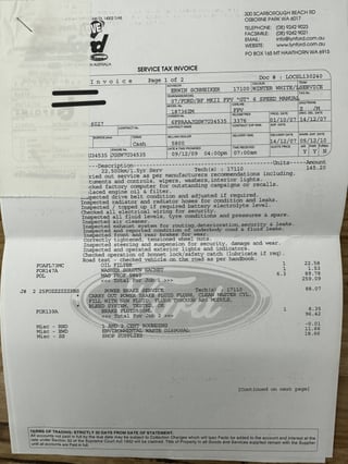 2007 FPV BF MK II GT  Cobra - Build No 153
