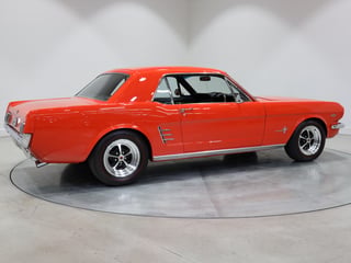 1966 Ford Mustang Coupe 289ci RHD - Signal Flare Red