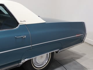1973 Cadiliac DeVille 4-door Pillarless - 16,673 miles from new!