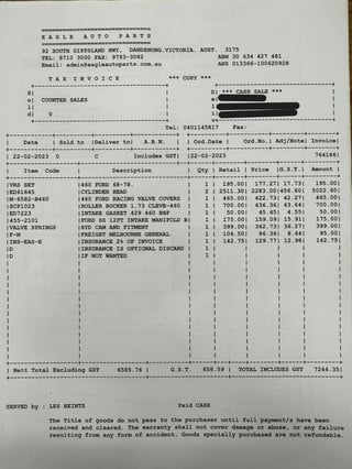 1990 Ford F150 XLT - 460ci Big Block 