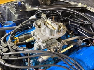 1970 Ford Mustang Convertible 302ci - Bright Gold 