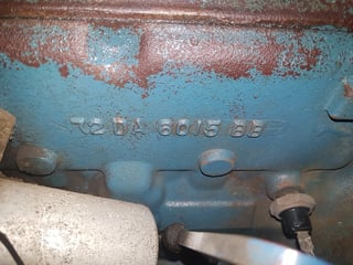 1972 Ford TC Cortina XL - 250 6 Cyl Top Loader