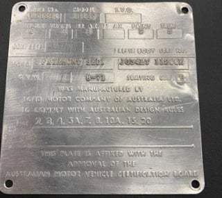 1971 XY Falcon GTHO Phase 3 Replica