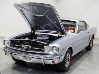 1965 Ford Mustang Fastback 2+2 - Silver Smoke Grey