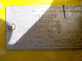 VK Commodore Ex Police Chaser