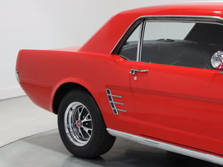 1966 Ford Mustang Coupe 289ci LHD- Candy Apple Red