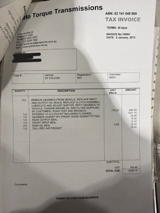 1971 Ford XY Falcon 500 K-Code - Nugget Gold