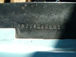 1966 Mustang 289 V8 Coupe