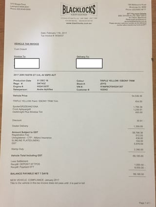 2017 Ford Mustang GT