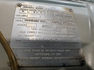 1971 ZD Fairlane 500 - 351 V8