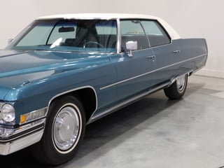 1973 Cadiliac DeVille 4-door Pillarless - 16,673 miles from new!