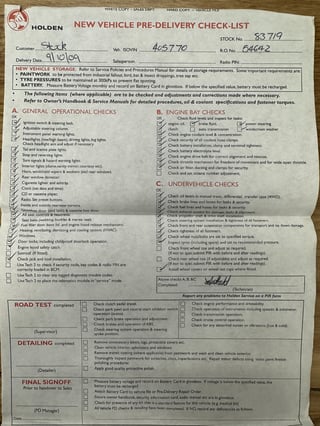 2009 HDT VE Commodore Group A SS Retro - Build No 050