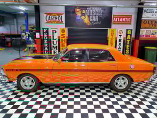 1971 XY GT Falcon Replica - Raw Orange